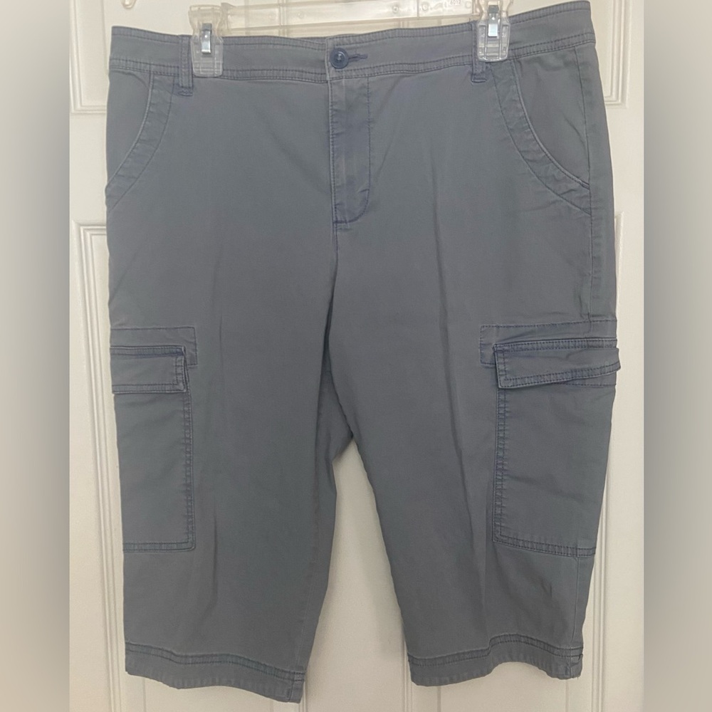 Chaps Cargo Capri shorts for Women